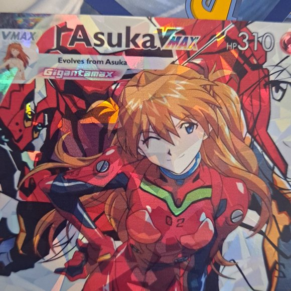 Asuka Langley Pokemon Card - Picture 3 of 7
